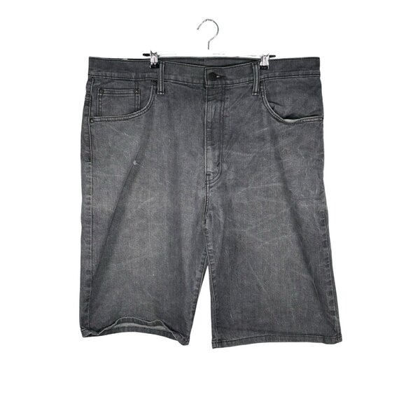 Levis 569 Mens W38 Gray Denim Shorts - Picture 1 of 6